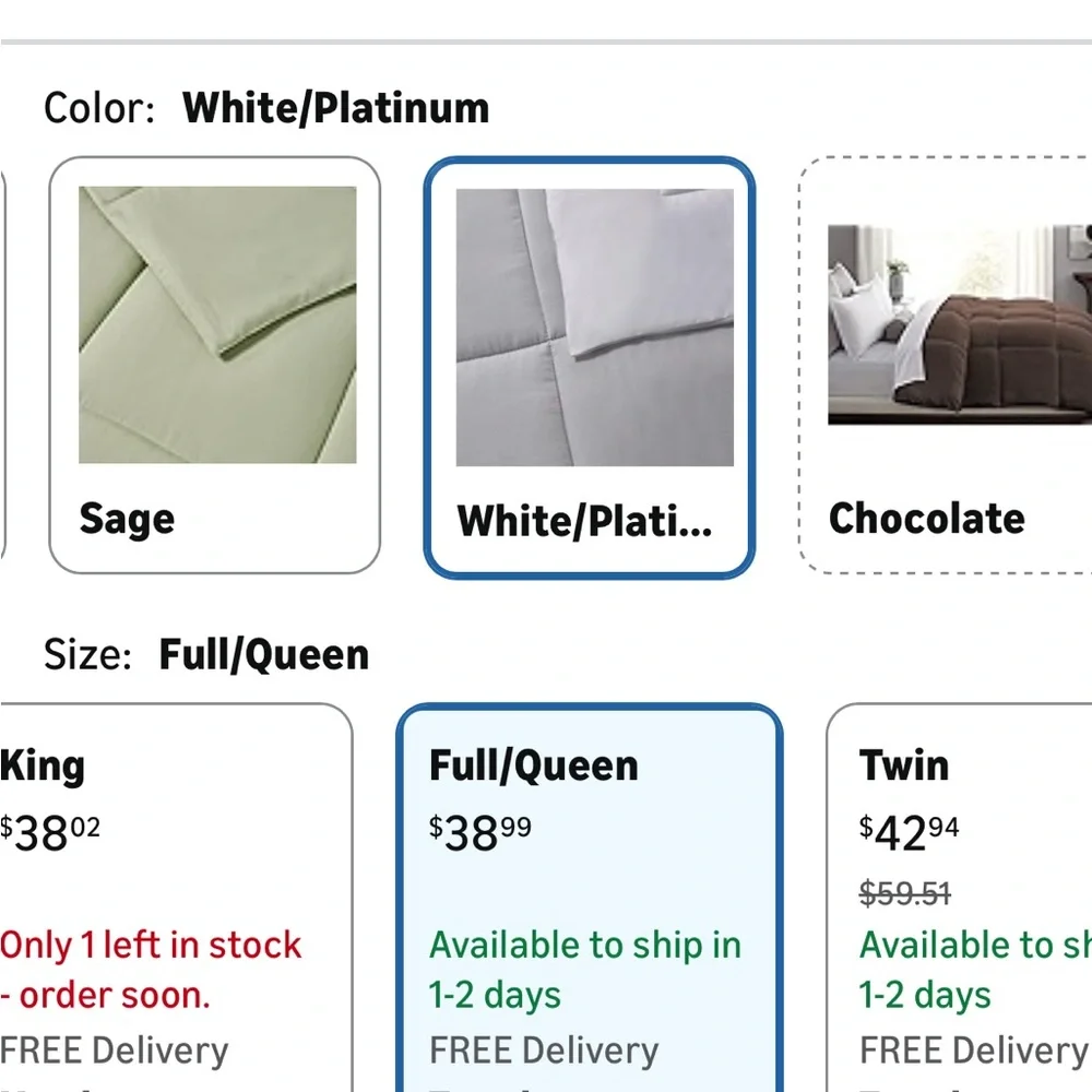 Elegant Platinum Comforter Set